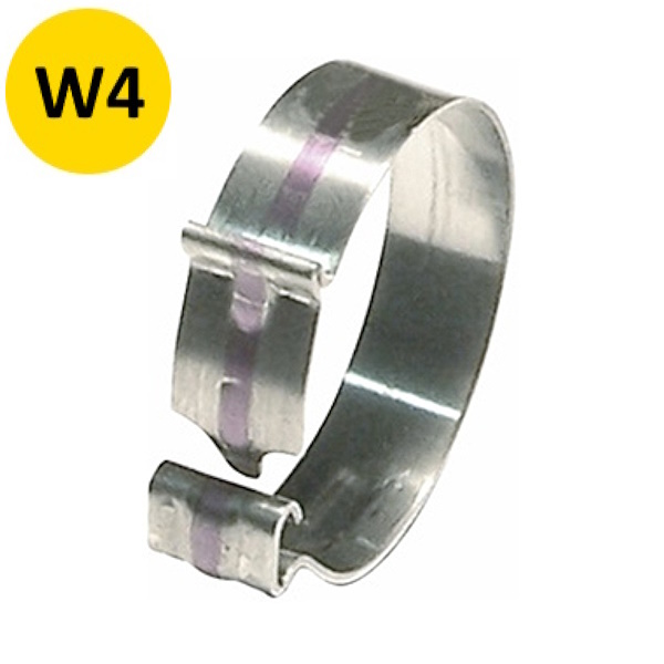 Fascetta Stringitubo in Acciaio INOX Aisi 304 (W4) MOD. Clic